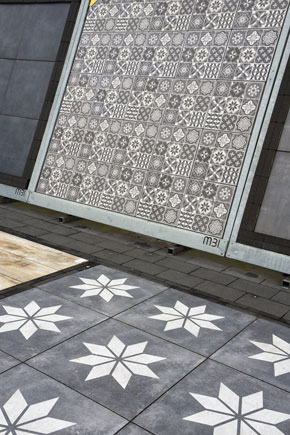 Nieuwe decors ook direct op beton geprint