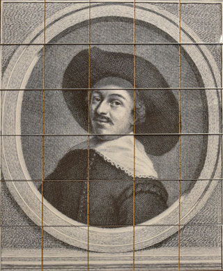 Een van de gravures van Jan van der Heyden